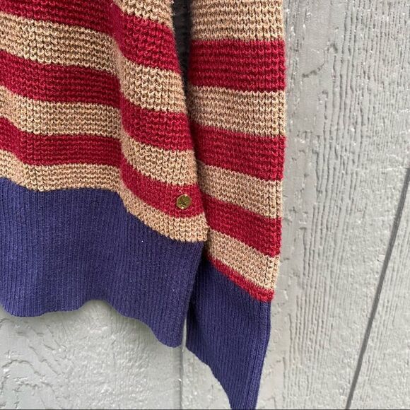 Eddie Bauer Striped Sweater with Cowl Neck 2X - Picture 5 of 8